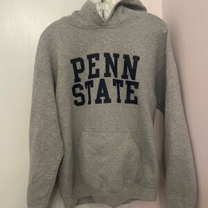 Gray Penn State Hoodie